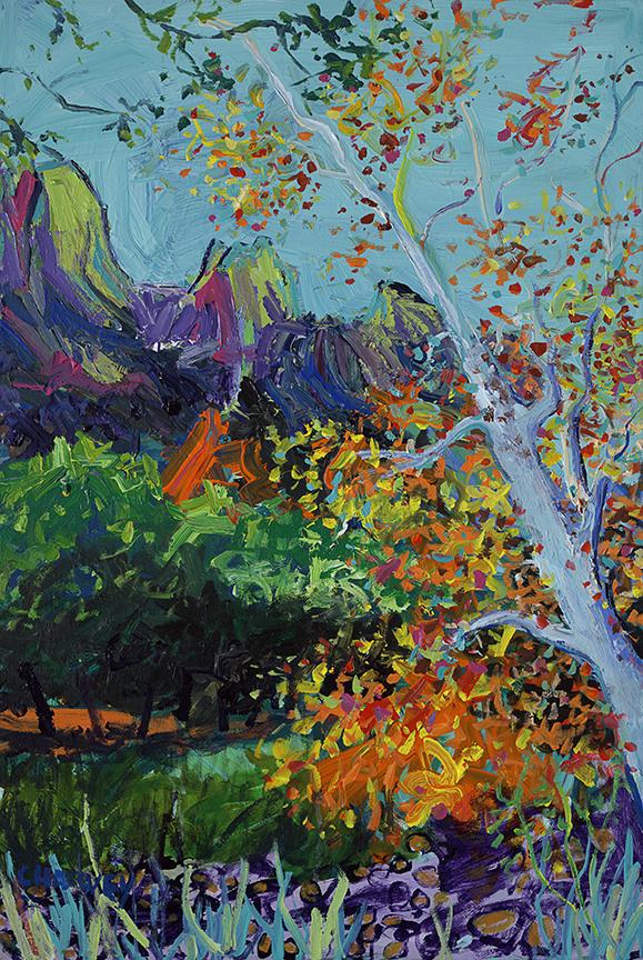 Frenetic Landscape: Giclée - Print on Canvas