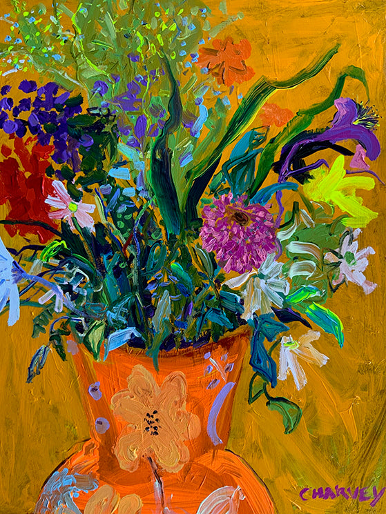 Kylie’s Flowers: GIclêe - Print on Canvas