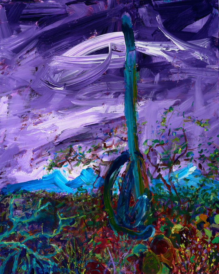Turbulent Sky: Giclée - Print on Canvas